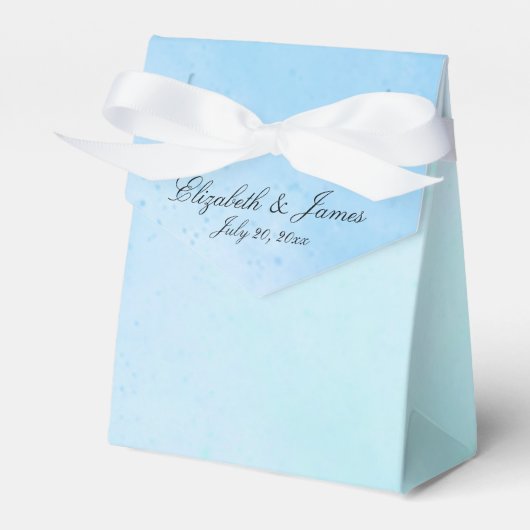 "True Love Blue" Bedankdoosjes (Voorkant Zijde)