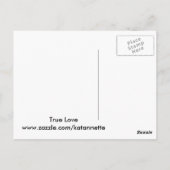 True Love-Briefkaart Briefkaart (Achterkant)