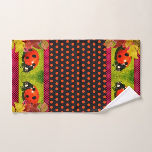 True Love Bug Ladybug Bad Handdoek (Handdoek)