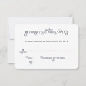 True Love Bursting Hearts RSVP (versie 2) (Achterkant)