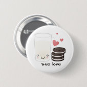 True Love Buttom Ronde Button 5,7 Cm (Voorkant /achterkant)