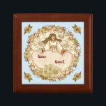 True Love Christelijk Angel Cadeaudoosje<br><div class="desc">De cadeaudoos van True Love Angel door ArtMuvz Illustration. engelgeschenken en kleding. Klik op "Deze sjabloon personaliseren" als u deze zelf wilt personaliseren. Bewerk vervolgens de velden die voor uw aangepast cadeau zijn meegeleverd. U kunt jouw naam toevoegen of in plaats daarvan tekst toevoegen. Pas deze engelencadeaudoos aan om het...</div>
