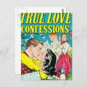 True Love Confessions Briefkaart (Voorkant / Achterkant)