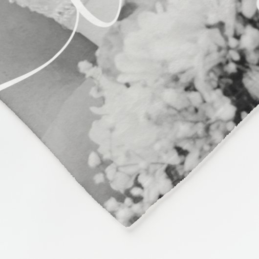 True Love Couple Photo Fleece Blanket (Hoek)