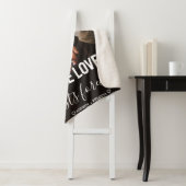 True Love Couple Photo Fleece Blanket Sherpa Deken (In situ)
