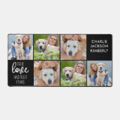 True Love Custom Pet Hondenliefhebber 4 Photo Coll Bureaumat (Voorkant)