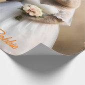 True Love Down Under: Wombats die de knoop doorhak Cadeaupapier (Hoek)