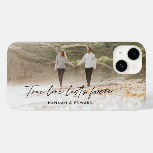 True Love foto modern, minimaal persoonlijk cadeau Case-Mate iPhone 14 Hoesje