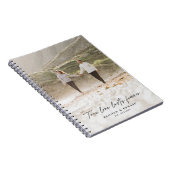 True Love-foto modern, minimaal persoonlijk cadeau Notitieboek (Rechterzijde)