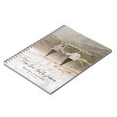 True Love-foto modern, minimaal persoonlijk cadeau Notitieboek (Linkerzijde)