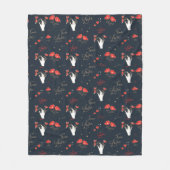 True Love Hands en Flowers Fleece Deken (Voorkant)