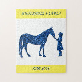 "TRUE LOVE" HORSE GEPUBLICEERD MET GEPERSONALISEER LEGPUZZEL