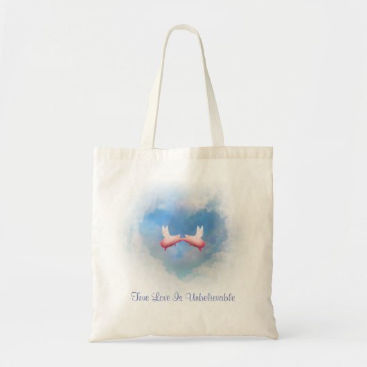 True Love is ongelooflijk Tote Bag (Voorkant)
