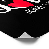 True Love John 3_16 Religious Valentine's Day Chri Poster (Hoek)
