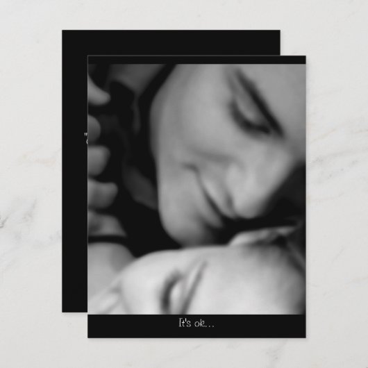 True Love Kaarten RSVP Kaartje (Voorkant / Achterkant)