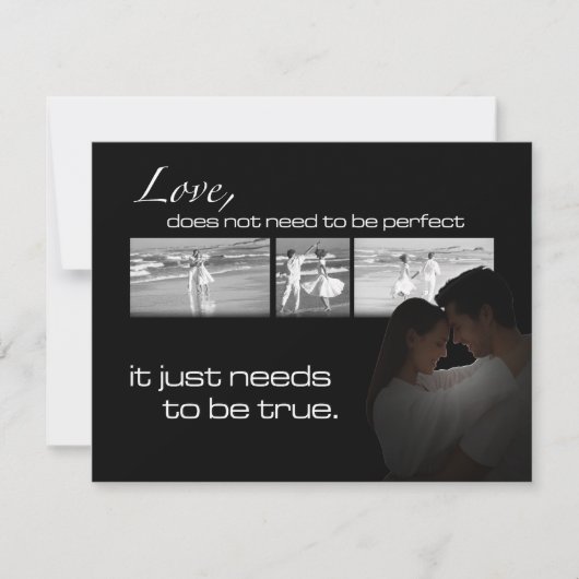 True Love Kaarten RSVP Kaartje (Voorkant)