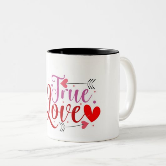 True-love koffie mok (Voorkant rechts)