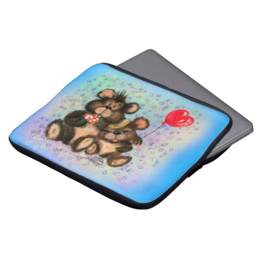 True Love Laptop Sleeve (Voorkant top)