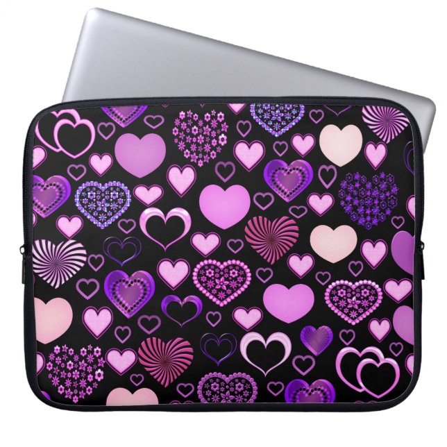 True Love-laptophoes Laptop Sleeve (Voorkant)