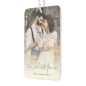True Love Lasts Forever Couple Photo Names Luchtverfrisser (Links)