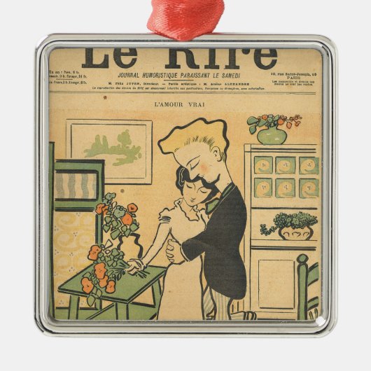 True Love Metalen Ornament (Voorkant)