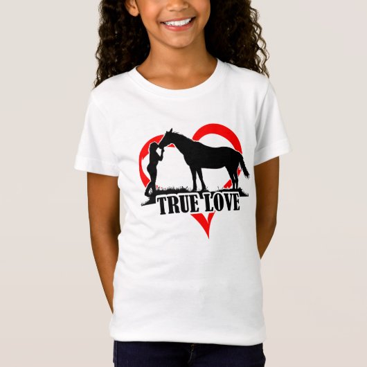 True Love (paard) T-shirt (Voorkant)