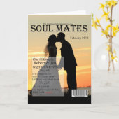 True Love Place houder, Soul Mates Magazine 1,... Kaart (Gele Bloem)