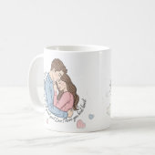 True Love Quote Bridesmaid Mug – Romantic Couple   Koffiemok (Voorkant links)