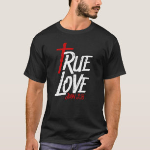 True Love Red Cross Easter T-shirt