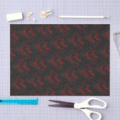 True Love Red Glitter Valentijns Weefselpapier Tissuepapier (Craft)