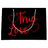 True Love Red Valentijns Groot Cadeauzakje (Voorkant)
