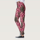 True Love Roos Romantic Valentijnsdag B&W Leggin Leggings (Links)