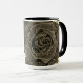 True Love Roos Romantic Valentijnsdag B&W Mok (Voorkant rechts)