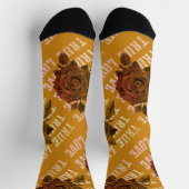 True Love Roos Romantic Valentijnsdag B&W Sokken (Top)