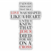 True love sticker (Voorkant)