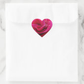 True Love stickers Roze Rose Flowers Wedzegels (Tas)