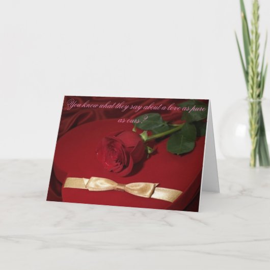 True Love Swallows Feestdagen Kaart (Voorkant)