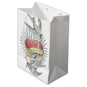 True Love | Tattoos met hart Medium Cadeauzakje (Voorkant Gekanteld)