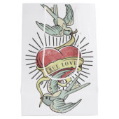 True Love | Tattoos met hart Medium Cadeauzakje (Achterkant)