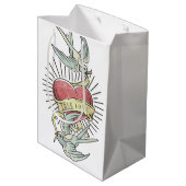 True Love | Tattoos met hart Medium Cadeauzakje (Achterkant Gekanteld)