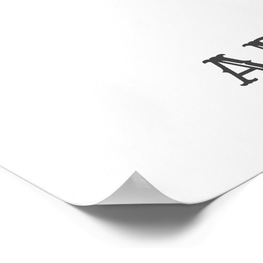 True Love |  Tattoos met hart Poster (Hoek)