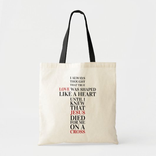 True love tote bag (Voorkant)