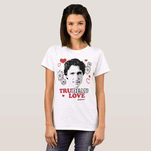 True Love Trudeau T-shirt (Voorkant volledig)