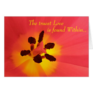 True Love Tulip Kaart