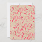 "True Love" Valentijn Foto geboorteaankondiging Aankondiging (Achterkant)