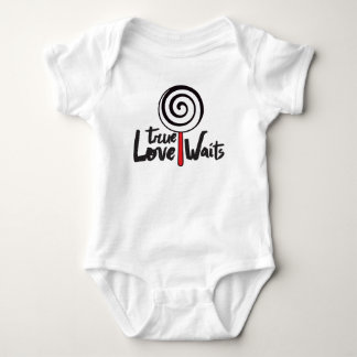 True Love Waits Radiohead geïnspireerde baby jumpe Romper