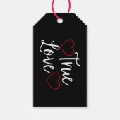 True Love White - Valentijnse TrueTrue Cadeaulabel (Voorkant)
