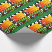 True Love Wine voor twee cadeaupapier (Hoek)