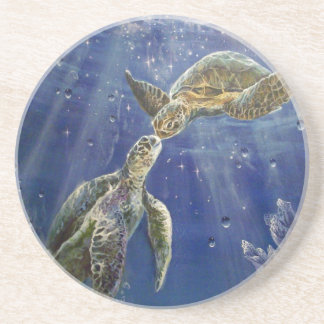 True Love's Kiss-Onderzetters Zandsteen Onderzetter