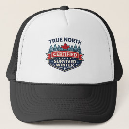 True North Certified Trucker Hat | Survived Winter Pet